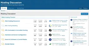 Hosting Discussion – Web Hosting Industry's Premium Community