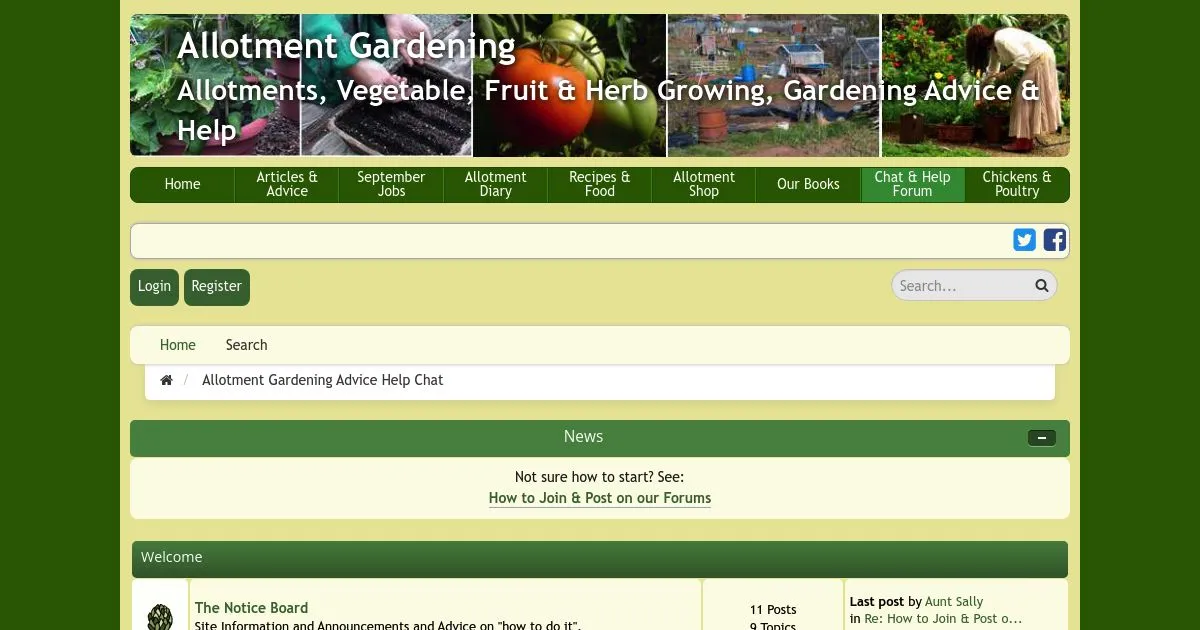 Allotment Garden Forum