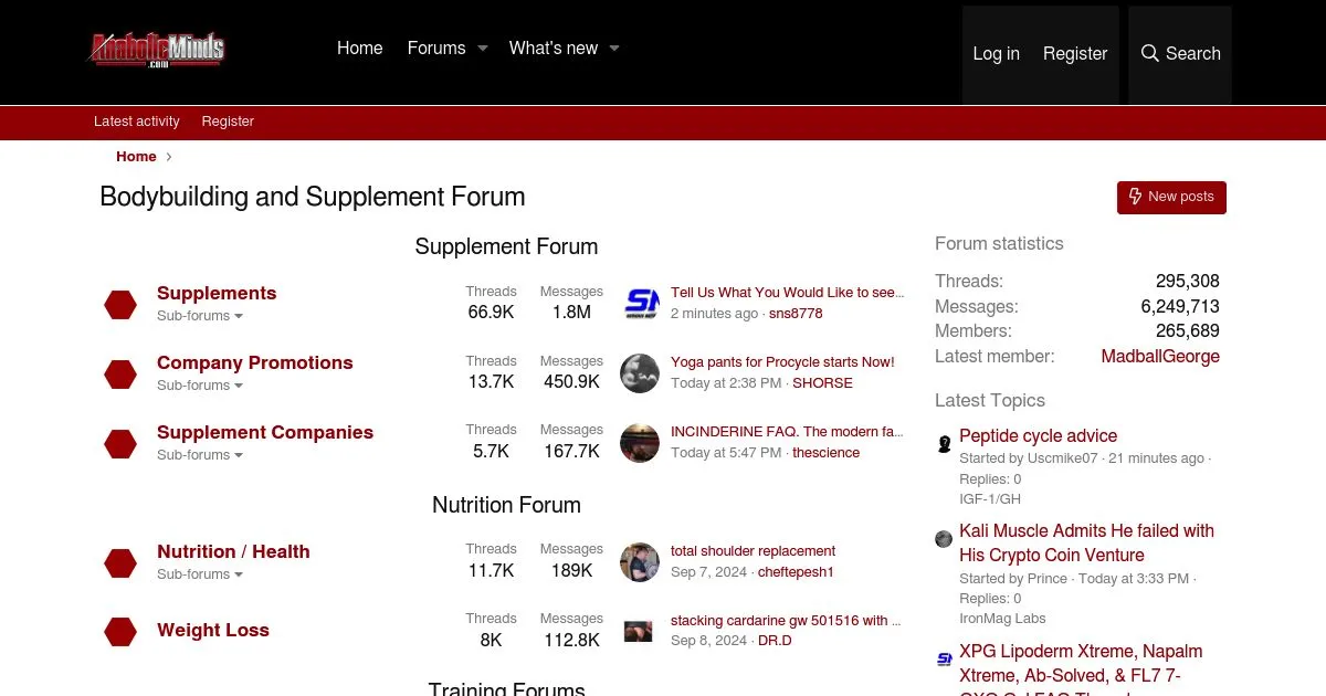 Anabolic Minds - Fitness, Supplements & Bodybuilding Forum