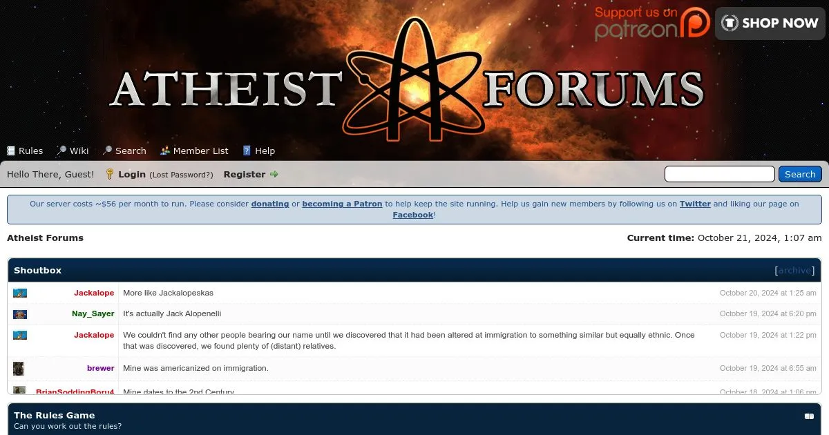 Atheist Forums