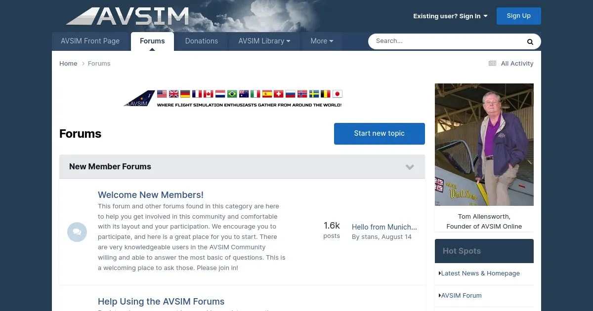 AVSIM Forums