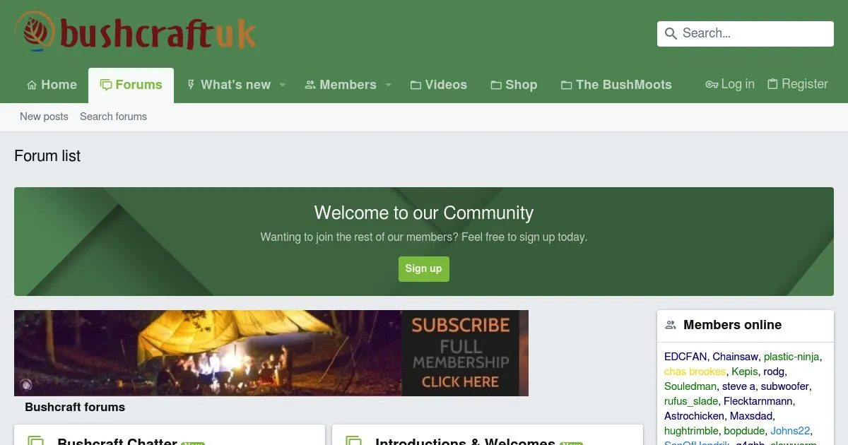 BushcraftUK Community