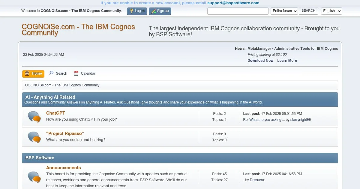 COGNOiSe: The IBM Cognos Community