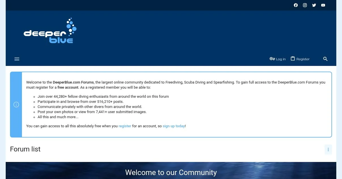 DeeperBlue Forums: Diving Community Discussions