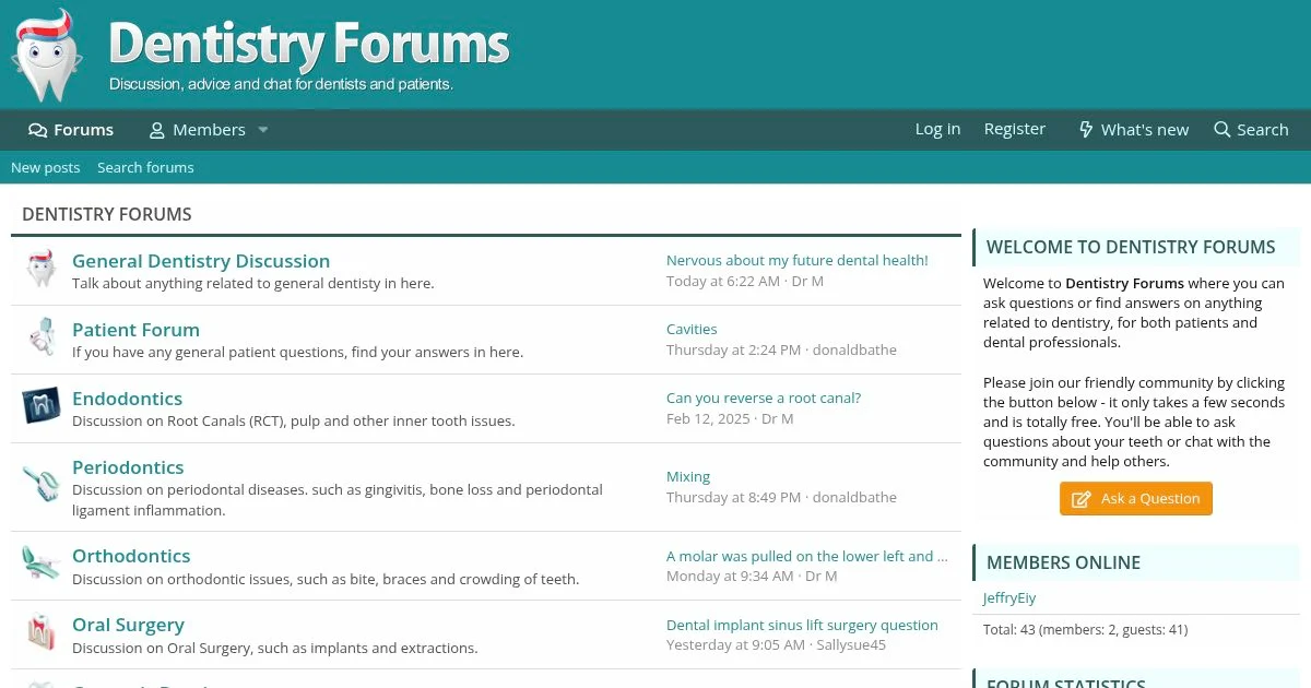 Dentistry Forums: Connect with Dental Professionals and Patients