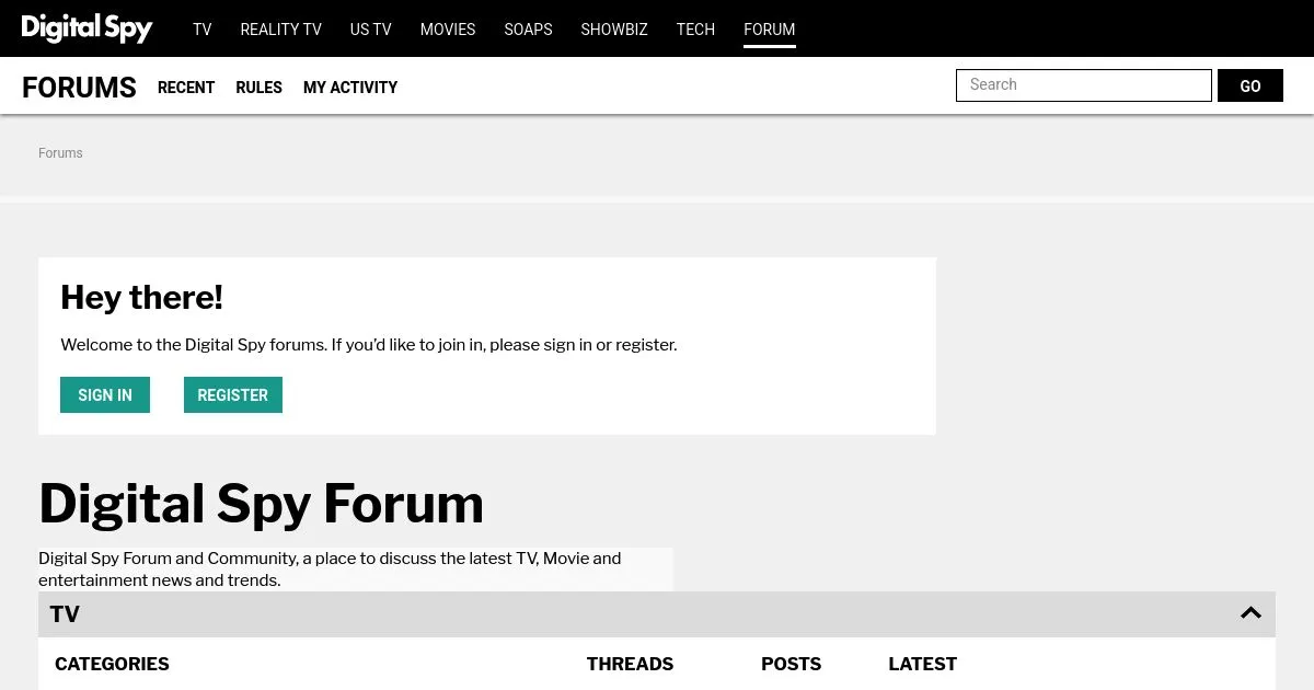 Digital Spy Forum