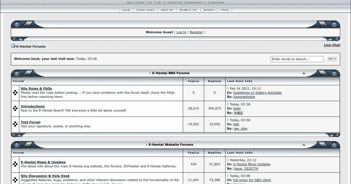 E-Hentai Forums
