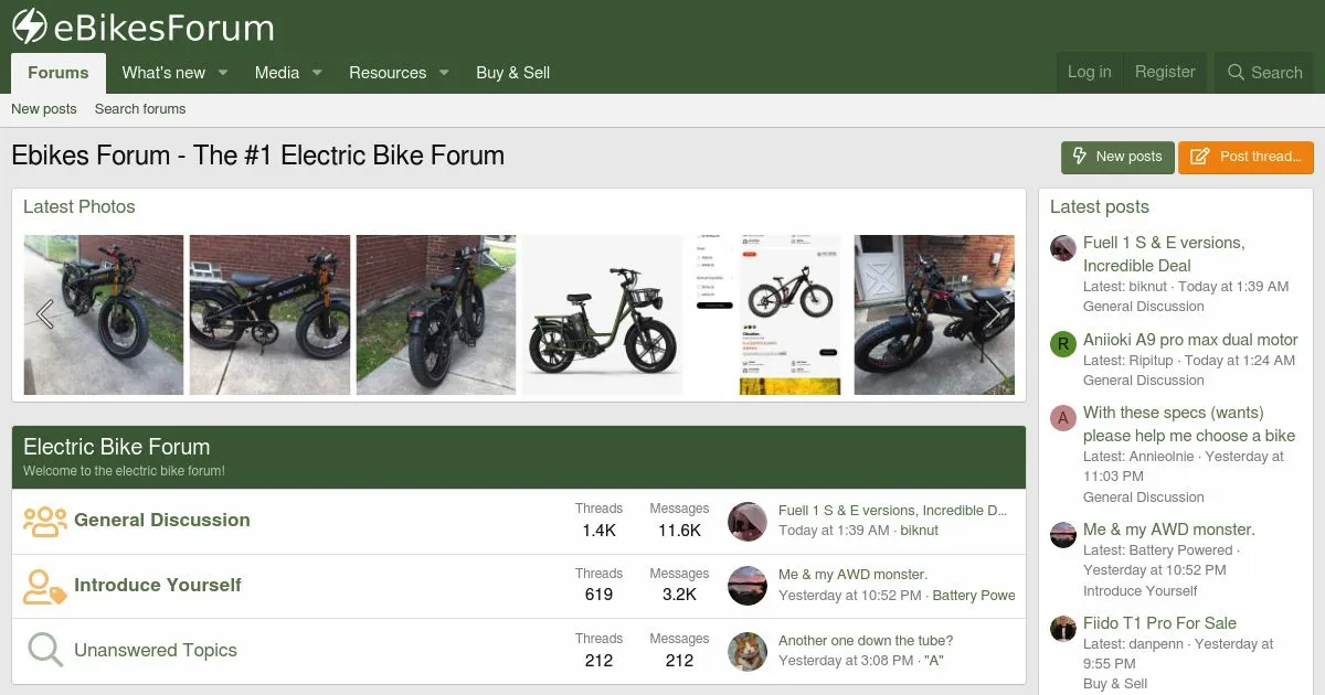 eBikes Forum