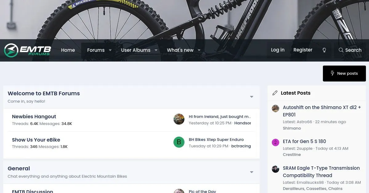 EMTB Forums: Electric Mountain Bike Community