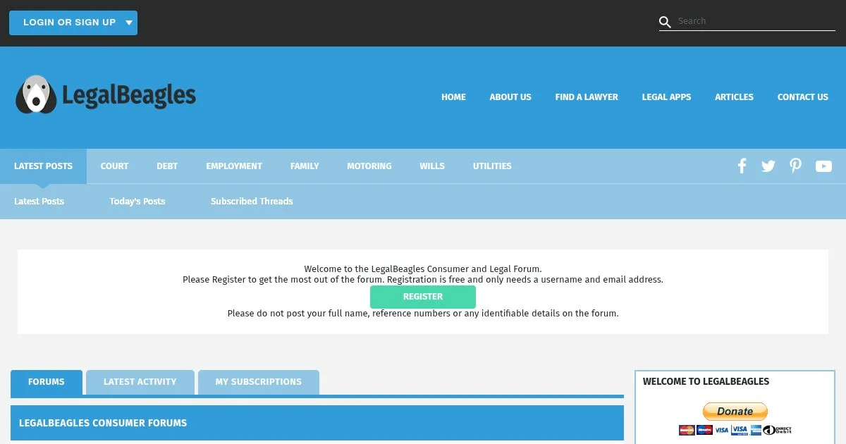 LegalBeagles – Consumer & Legal Advice Forum