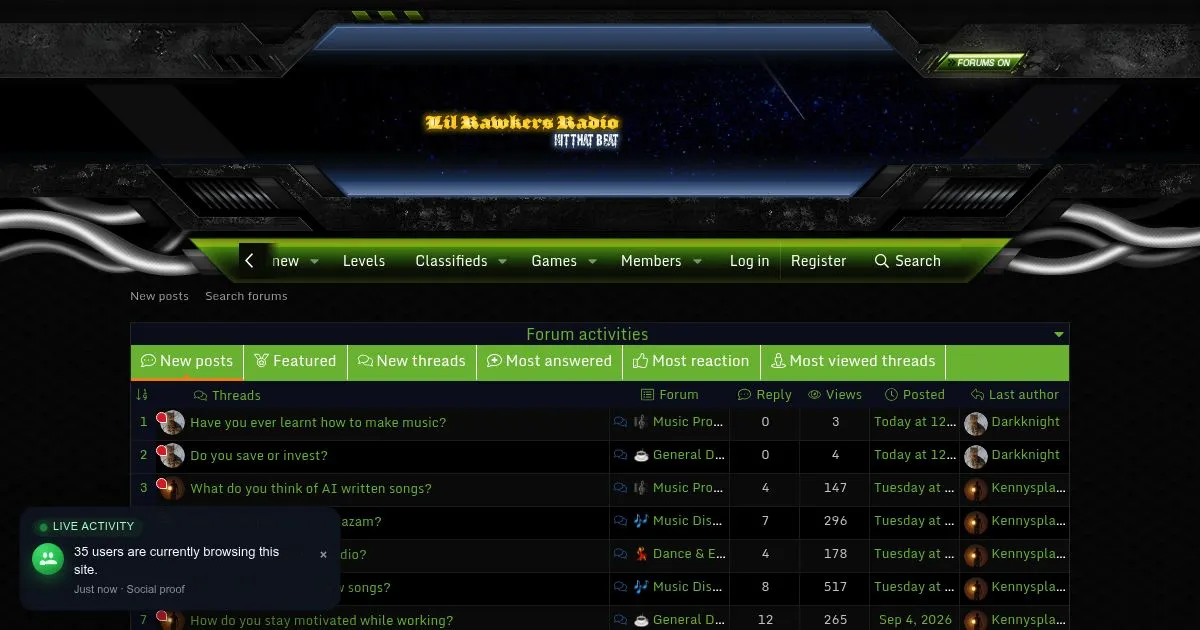 Lil Rawkers Radio