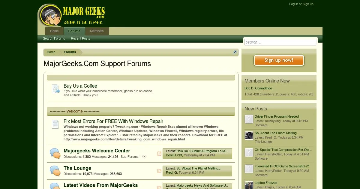 MajorGeeks Support Forums