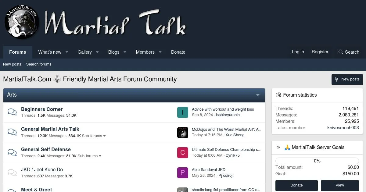 MartialTalk - Martial Arts Forum & Community