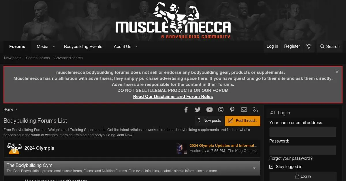 MuscleMecca Bodybuilding Forum