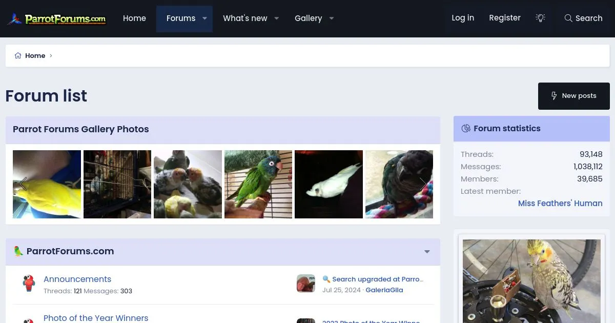 Parrot Forums - Parrot Owners Community