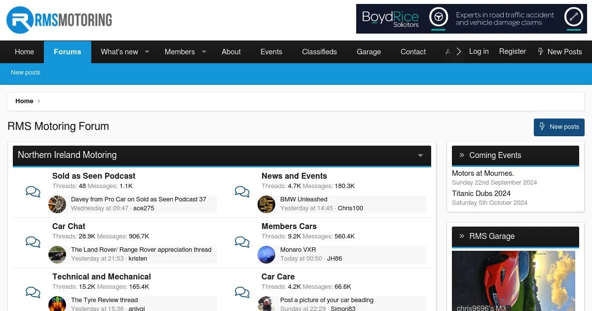 RMS Motoring Forum