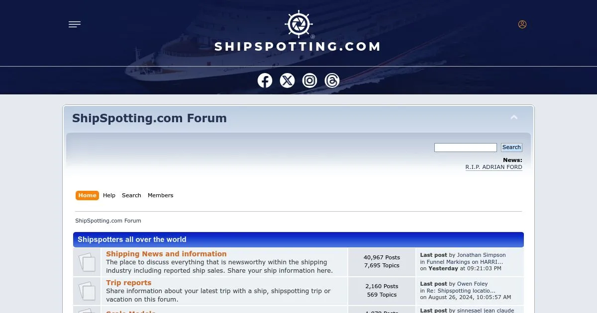 ShipSpotting.com Forum