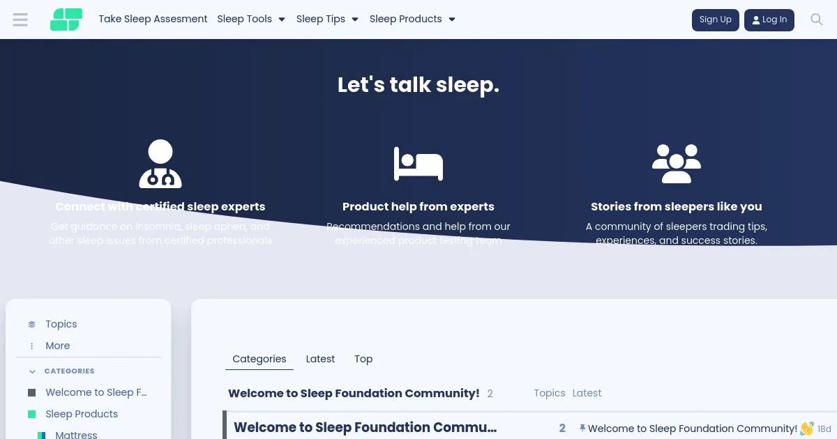 Sleep Foundation Forum