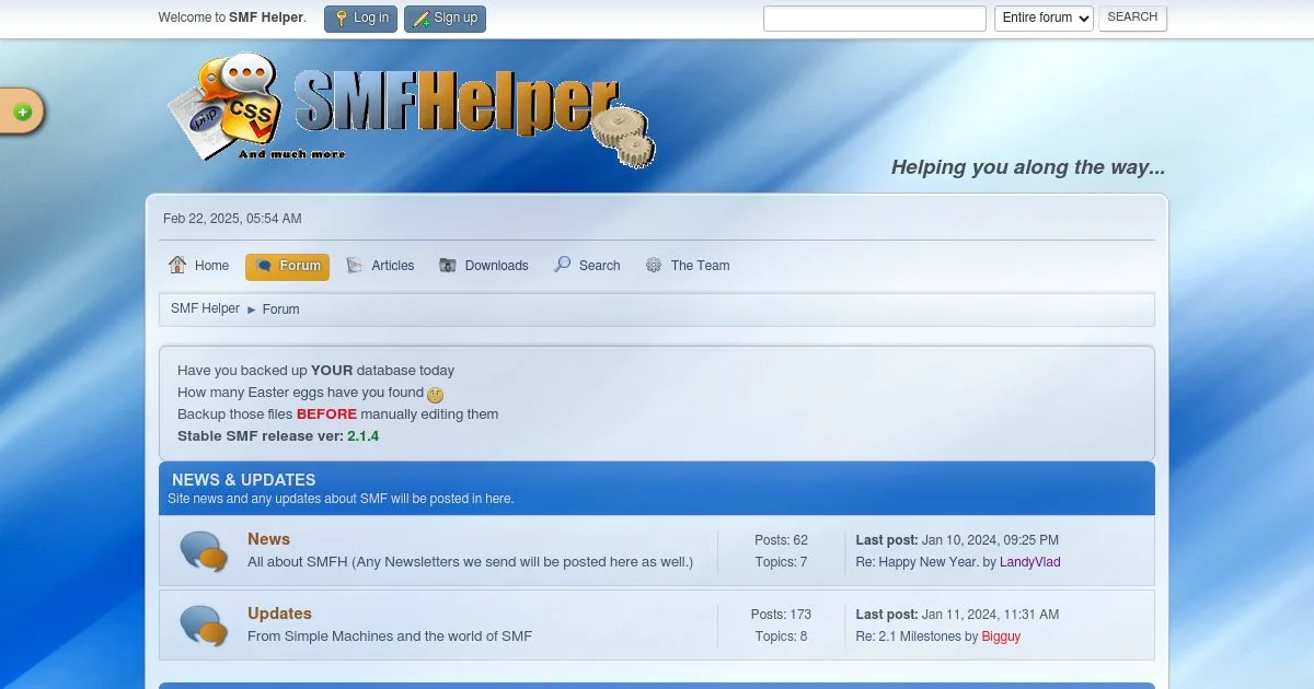 SMF Helper: Simplifying Your Simple Machines Forum Experience