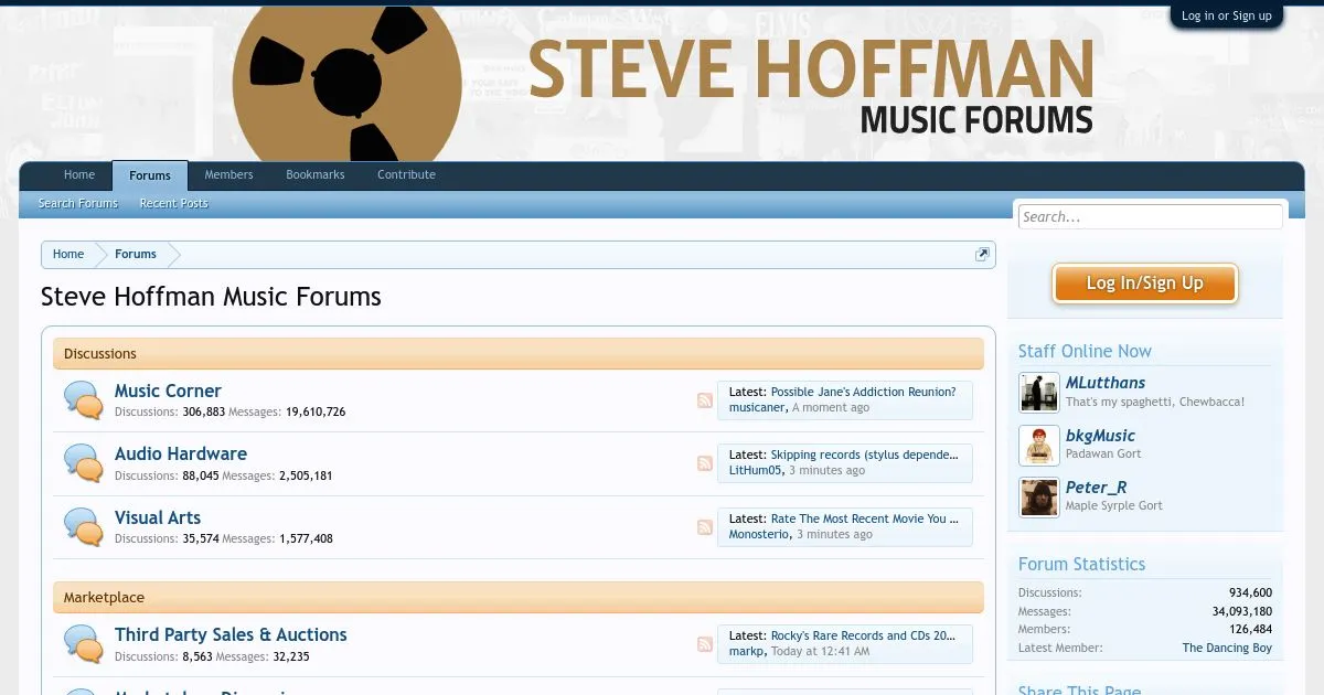 Steve Hoffman Music Forums