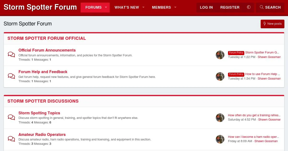 Storm Spotter Forum for Weather Enthusiasts