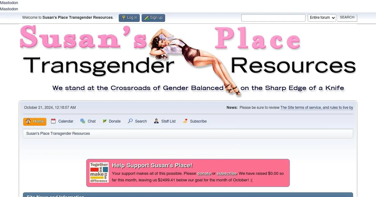 Susan's Transgender Resources