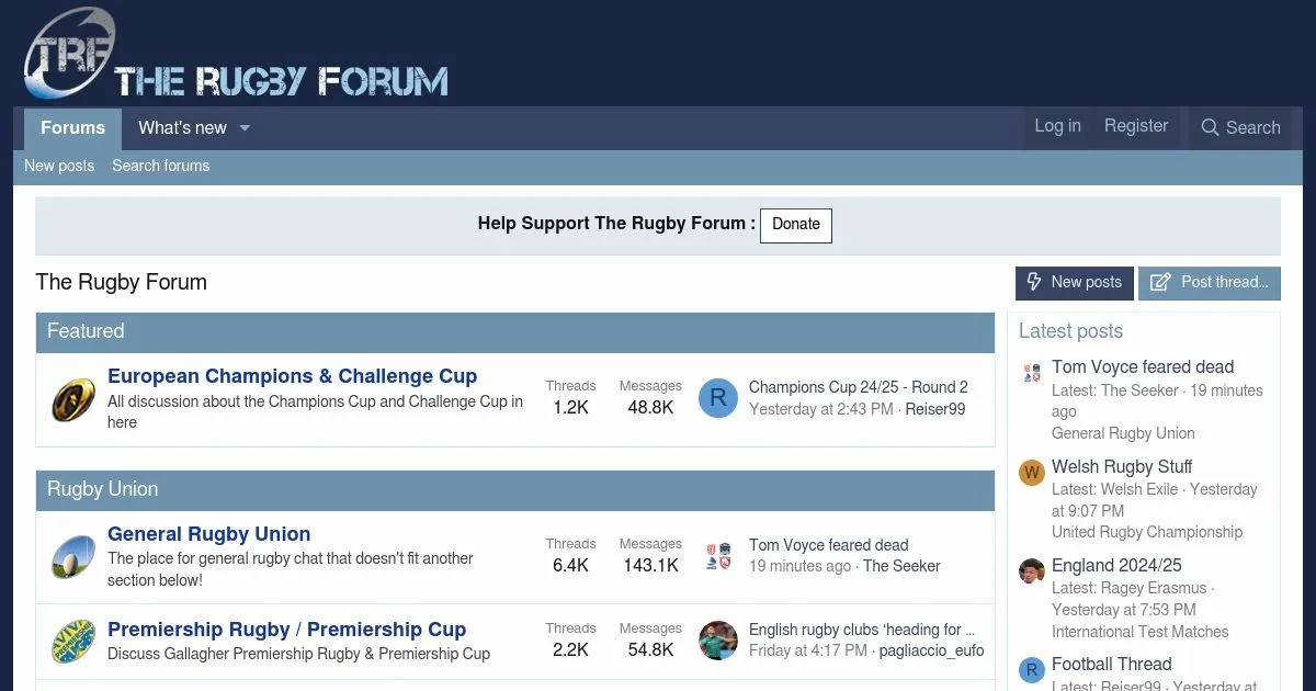 The Rugby Forum