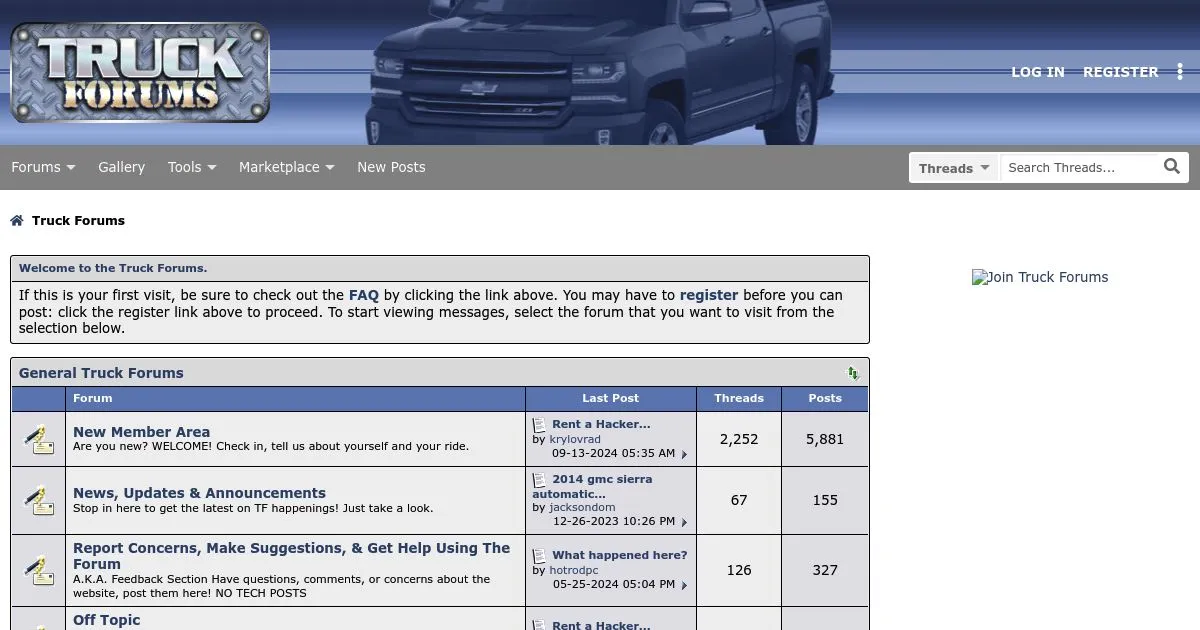 Truck Forums